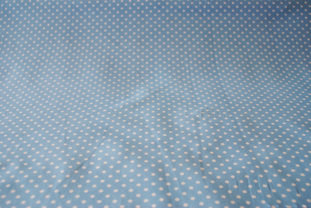 Blue Spots- Rosie and Hubble Fabrics